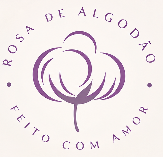 Rosa de Algodão — Feito com amor